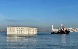 Port of Bari - completion works of the port structures in the Pizzoli Marisabella area”
