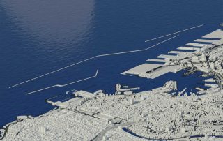 New Genoa Breakwater is the largest intervention ever for the upgrading of Italian ports and the deepest dam in Europe.