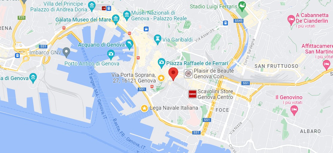 Via Fieschi n. 6/13 - 16121 Genova, Italy