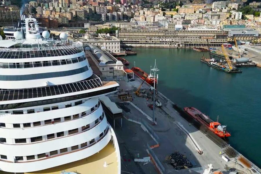 Potenziamento Ponte dei Mille Levante - Riprofilatura banchina