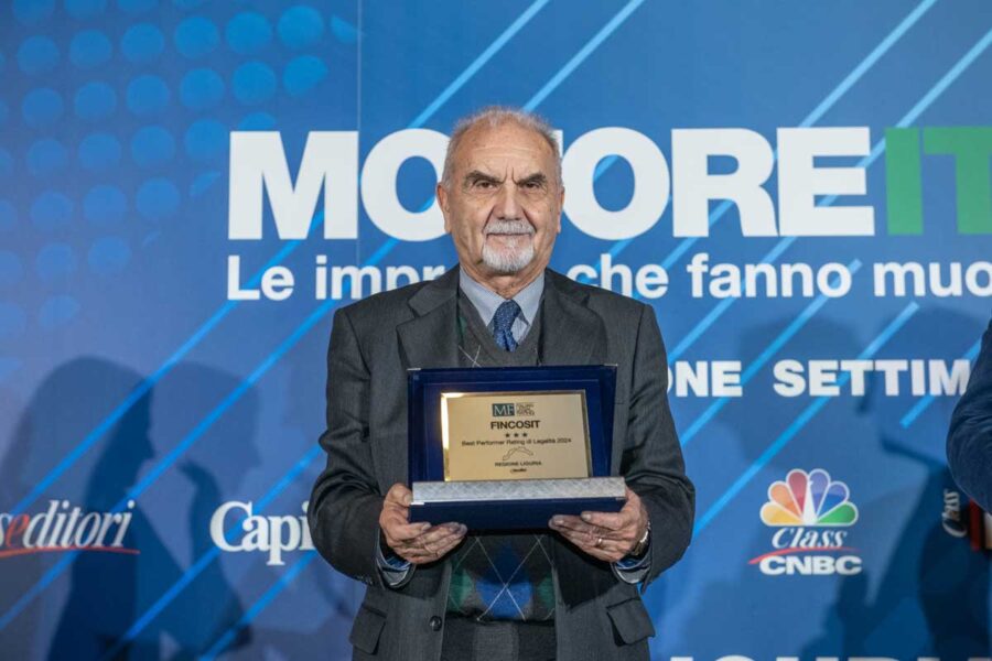 Fincosit premiata come eccellenza ligure all’evento 