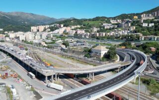 Operativo il nuovo viadotto tra Genova Pra’ e il porto, più efficiente e sostenibile